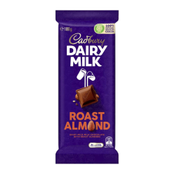 Cadbury Dairy Milk Roast Almond - 180g - [Australian]