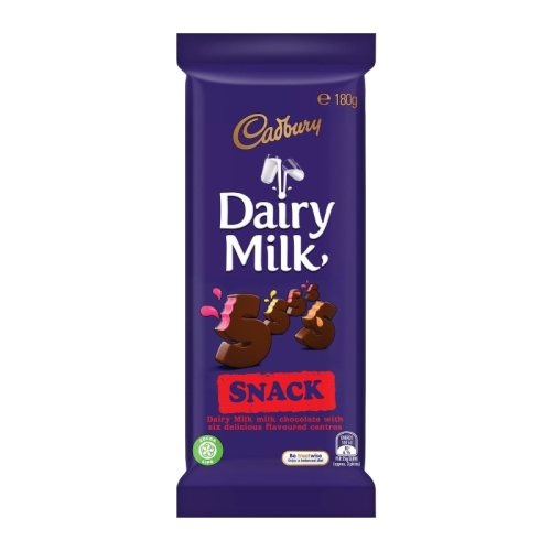 Cadbury Dairy Milk Snack - 180g [Australian]