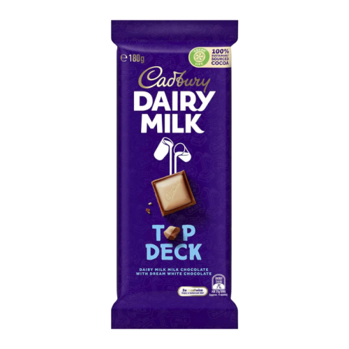 Cadbury Dairy Milk Top Deck - 180g [Australian]