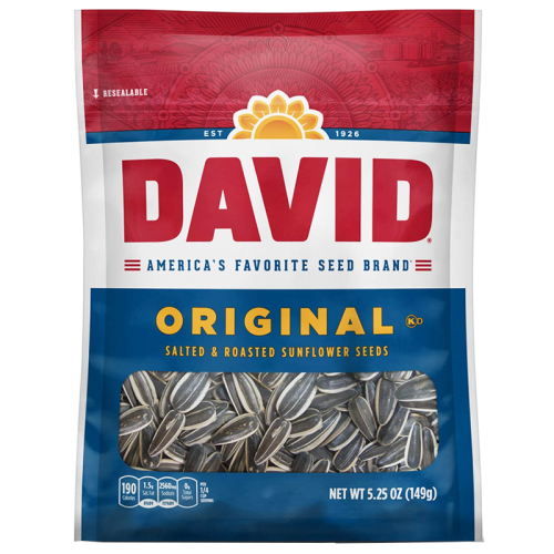 David - Jumbo Sunflower Seeds Original - 5.25oz (149g)