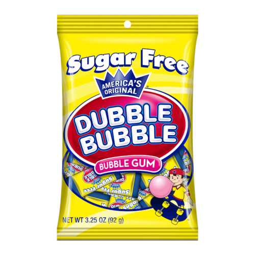 Dubble Bubble Sugar Free Bubble Gum - 3.25oz (92g)