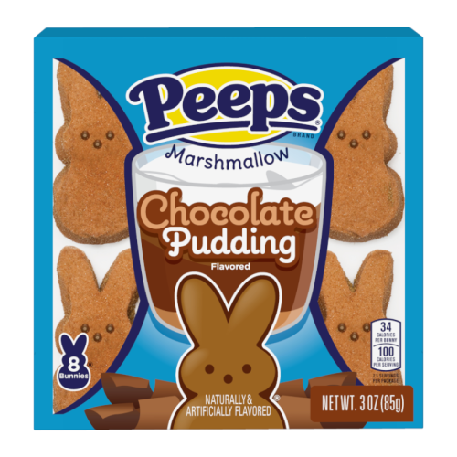 Peeps Chocolate Pudding Bunnies 8-Pack - 3oz (85g)
