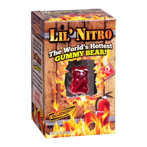Flamethrower Candy's Lil' Nitro Gummy Bear - 0.1oz (3g)