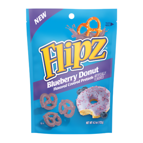 Flipz Blueberry Donut Pretzels - 4.3oz (122g)