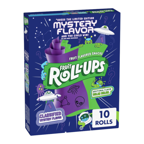 Betty Crocker Fruit Roll-ups Classified Mystery Flavour - 5oz (141g)