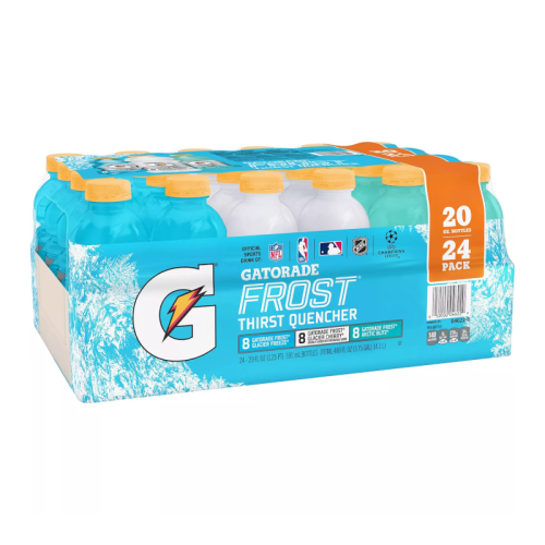 Gatorade Frost Variety Pack - 591ml x 24 CASE