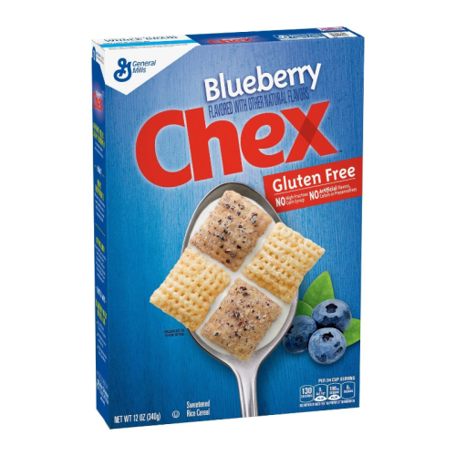 General Mills Blueberry Chex Cereal - 12oz (340g)