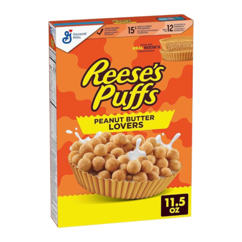 General Mills Reese's Puffs Peanut Butter Lovers Cereal - 11.5oz (326g)