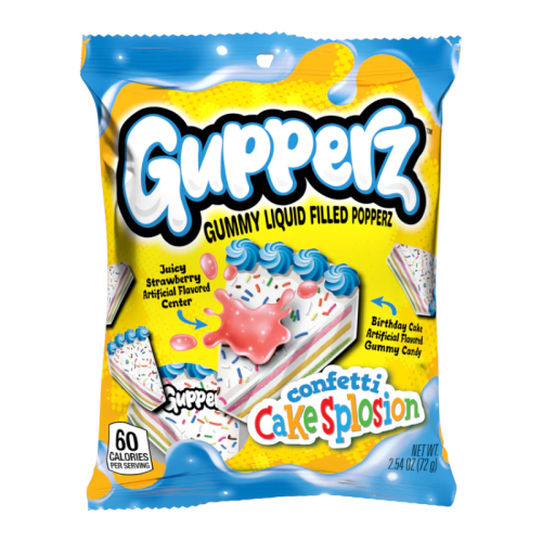 Gupperz Confetti Cakesplosion - 2.54oz (72g)