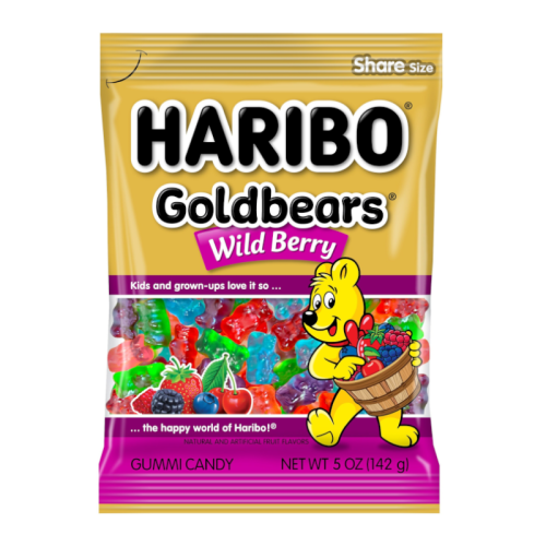 Haribo Gold Bears Wild Berry - 5oz (142g)