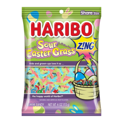 Haribo Sour Easter Grass - 4oz (113g)