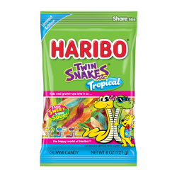 Haribo Twin Snakes Tropical - 4oz (113g)