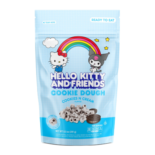 Hello Kitty and Friends Cookie Dough Cookies N Cream Flavour - 8.5oz (241g)