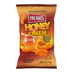 Herr's Honey Cheese Curls - 6oz (170g)