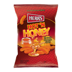 Herr's Hot 'N Honey Cheese Curls - 6oz (170g)