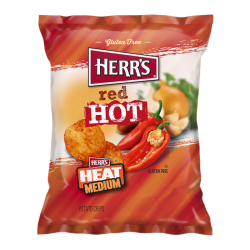 Herr's Red Hot Potato Chips - 1oz (28.4g)