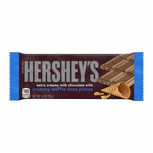 Hershey's Extra Creamy with Waffle Cone Pieces - 1.4oz (39g)