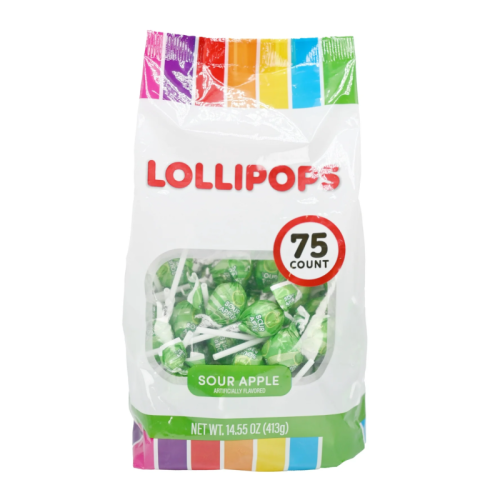 Hilco Lollipop x75 Sour Apple Bag