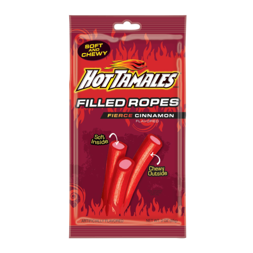 Hot Tamales Filled Ropes - 3oz (85g)