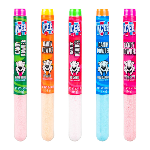 Icee Sour Candy Powder Tube - 0.49oz (14g)