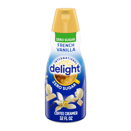 International Delight Coffee Creamer Zero Sugar French Vanilla - 32fl.oz (946ml)