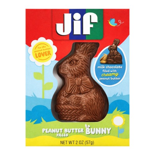 Jif Creamy Peanut Butter Filled Bunny - 2oz (57g)