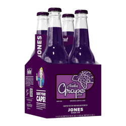 Jones Soda - Special Release Nuka Grape Cola 355ml - 4-Pack