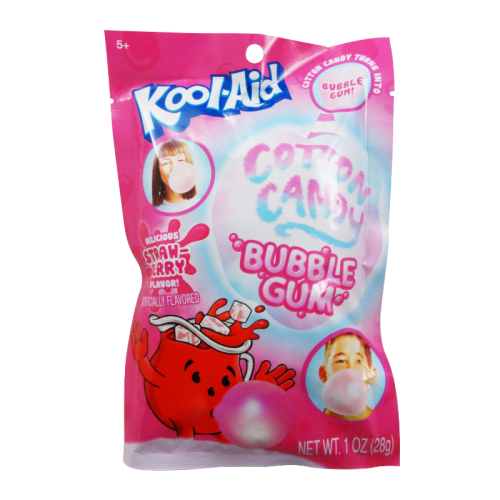 Kool Aid Bubble Gum Cotton Candy - 1oz (28g)