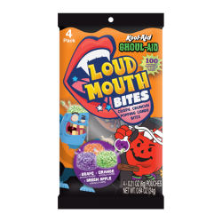 Kool-Aid Ghoul-Aid Loud Mouth Bites 4Pk - 0.84oz (24g)
