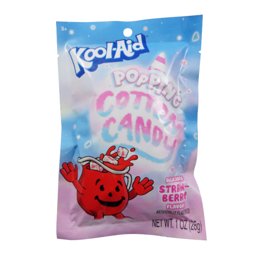 Kool Aid Popping Candy Cotton Candy - 1oz (28g)