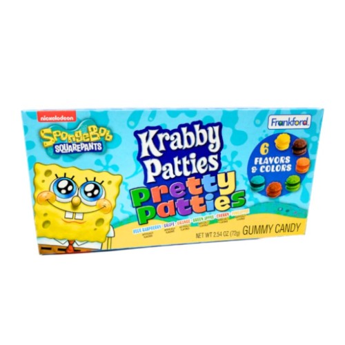 Krabby Patties Pretty Patties Theater Box - 2.54oz (72g)