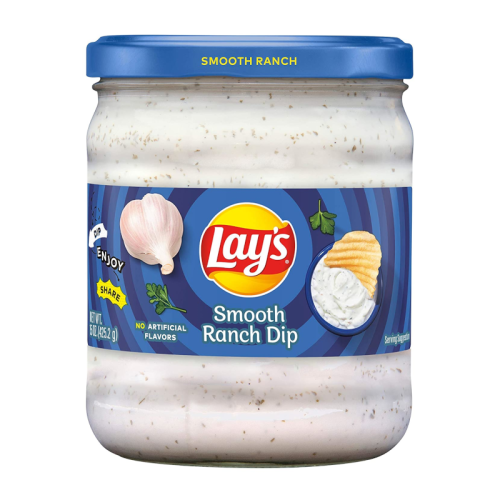 Lay's Smooth Ranch Dip - 15oz (424g)
