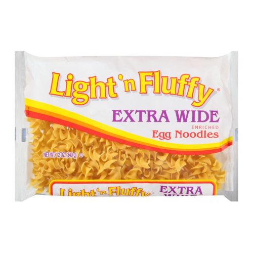 Light 'n Fluffy Egg Noodles Extra Wide - 12oz (340g)