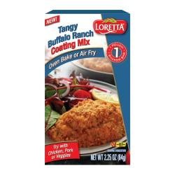Loretta Tangy Buffalo Ranch Coating Mix 2.25oz (64g)