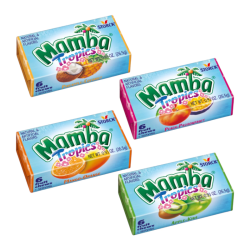 Mamba Tropics Fruit Chews 6Pk - 0.93oz (26g)