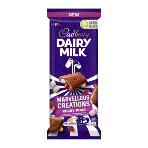 Cadbury Dairy Milk Marvellous Creations Rocky Road - 190g [Australian]