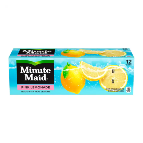 Minute Maid Pink Lemonade - 12-Pack (12 x 12fl.oz (355ml))