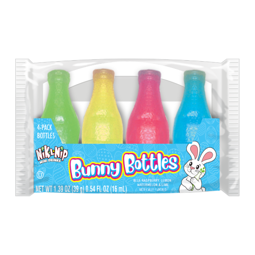 Nik-L-Nip Mini Drinks Bunny Bottles - 1.39oz (39g)