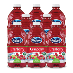 Ocean Spray Cranberry Juice W/Lime - 64floz (1.89l) x 8 CASE