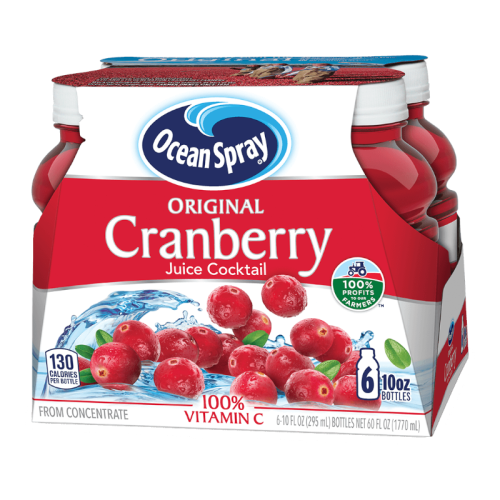 Ocean Spray Original Cranberry Juice Cocktail - 10floz (295ml) x 6 CASE