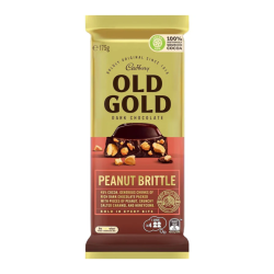 Cadbury Old Gold Peanut Brittle - 175g [Australian]