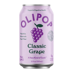 Olipop Classic Grape Soda - 12oz (355ml)