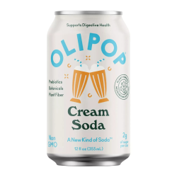 Olipop Cream Soda - 12oz (355ml)