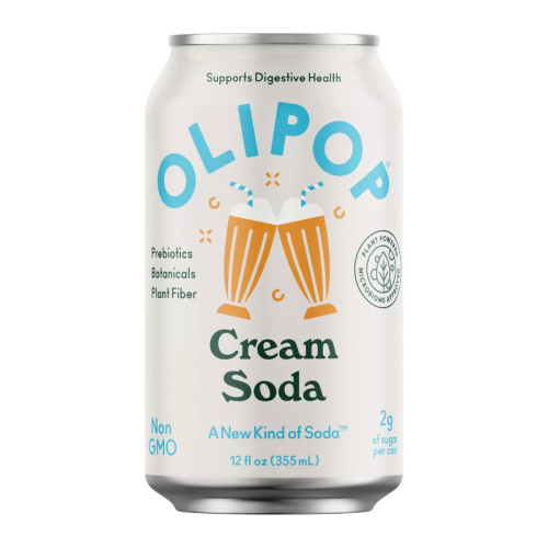 Olipop Cream Soda - 12oz (355ml)