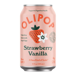 Olipop Strawberry Vanilla Soda - 12oz (355ml)