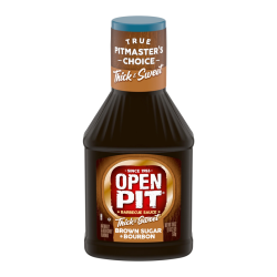 Open Pit Thick & Sweet Brown Sugar & Bourbon Barbecue Sauce - 18oz (510g)