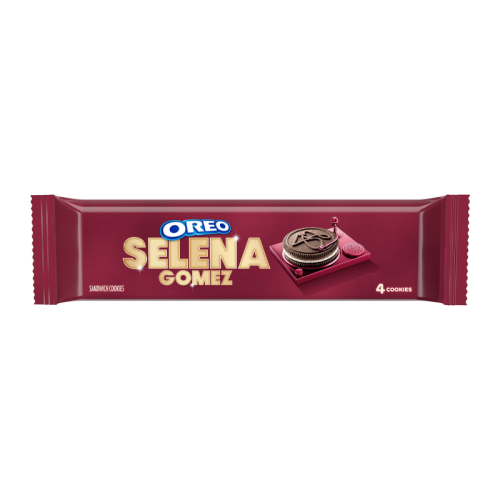 OREO Limited Edition Selena Gomez Chocolate & Cinnamon Creme Sandwich Cookies - 2.04oz (58g)
