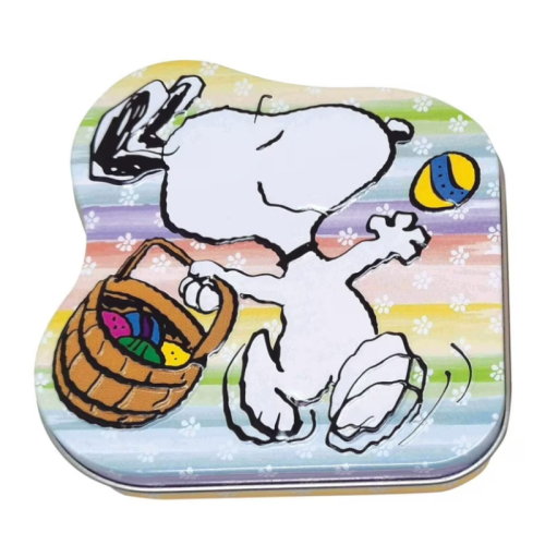 Boston America - Peanuts Easter Beagle Strawberry Cake Candies Tin