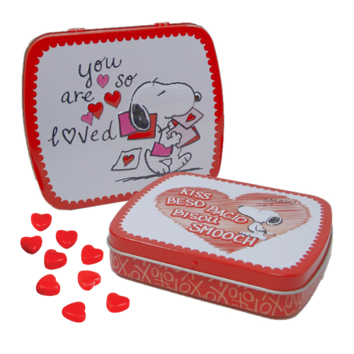 Boston America - Peanuts Sweet Soulmate Snoopy Candy Tin - 1.5oz (43g)