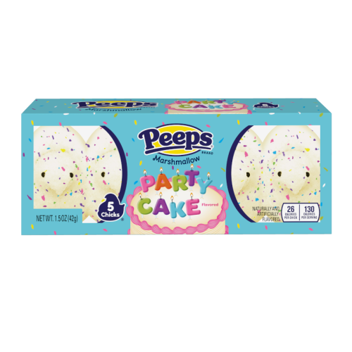 Peeps Easter Party Cake Marshmallow Chicks 5PK - 1.5oz (42g)